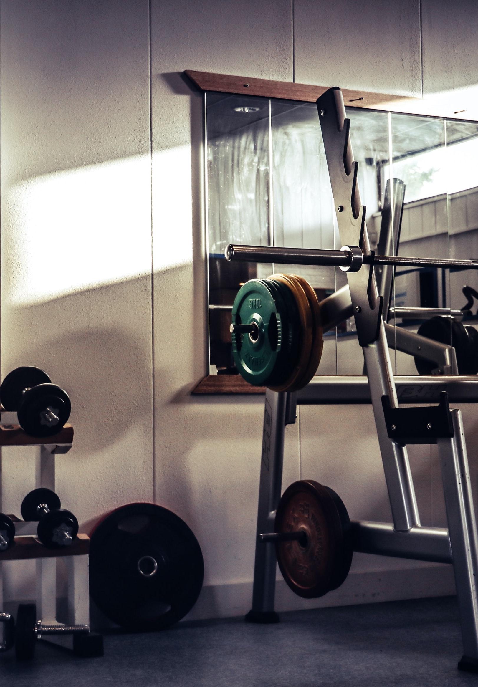 Ljudinstallation på gym